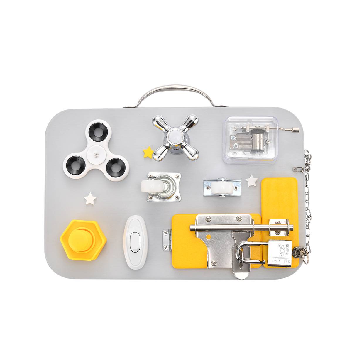 Montessori Early Learning Locking Board Toys