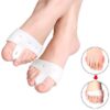 ZRWC27 silicone forefoot pad for correction of hallux valgus, daily toe separator insole