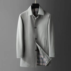DUALCORE™ PLAID OVERCOAT