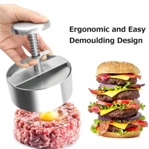 Adjustable Stainless Steel Hamburger Patty Maker