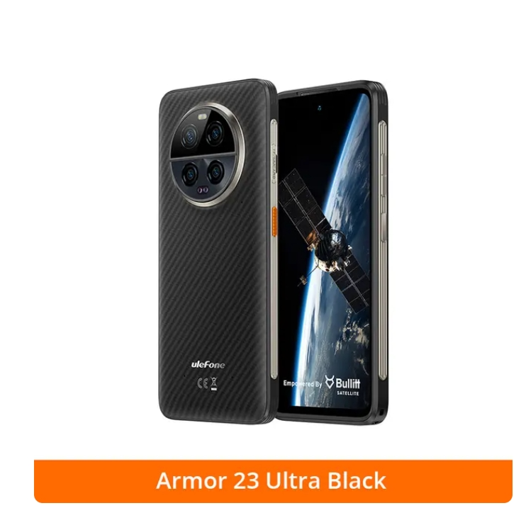 Ulefone Armor 23 Ultra 5G Rugged Phone,Satellite Message ,120W Smartphone,64MP Night Camera, 24+512GB NFC Phone