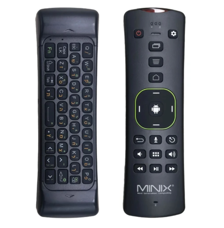 MINIX A3 2.4G Wireless Air Mouse, Hebrew Version, QWERTY Keyboard for Android