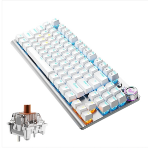 F3001 Backlit 87-key wired/wireless/bluetooth tri-mode mechanical gaming keyboard