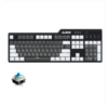 BlackKnight AK35i 110 Keys White Backlit PBT Keycap Gaming Wired Mechanical Keyboard