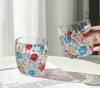Creative Painted Polka Dot Whiskey Glasses