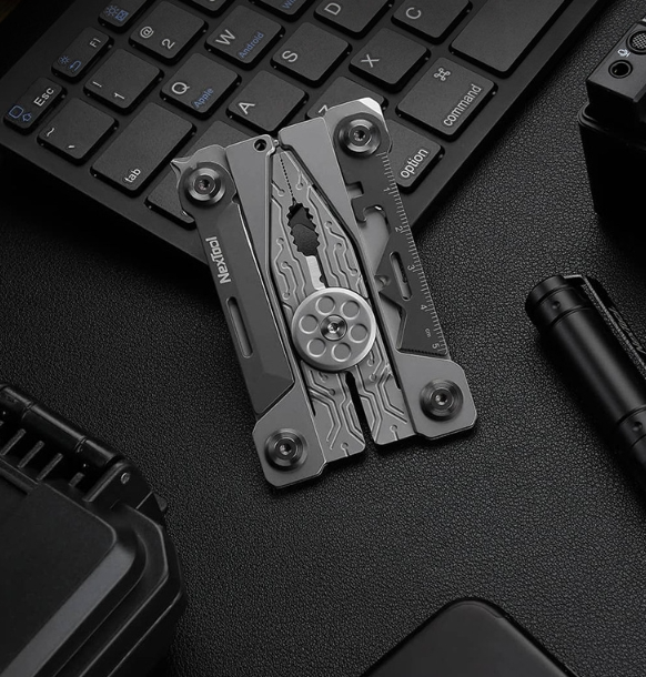 Nextool EDC Tools Outdoor Carry-on Folding Multifunctional Pocket Knife Cross Screwdriver Pliers Head Bottle Opener