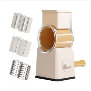 3 in 1 Cyclone Home Vegetable Chopper Hand Crank Roller Multifunctional Shredder