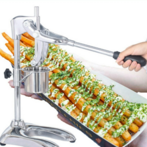 Manual French fry press press potato enamelled slicer 450x260x200mm