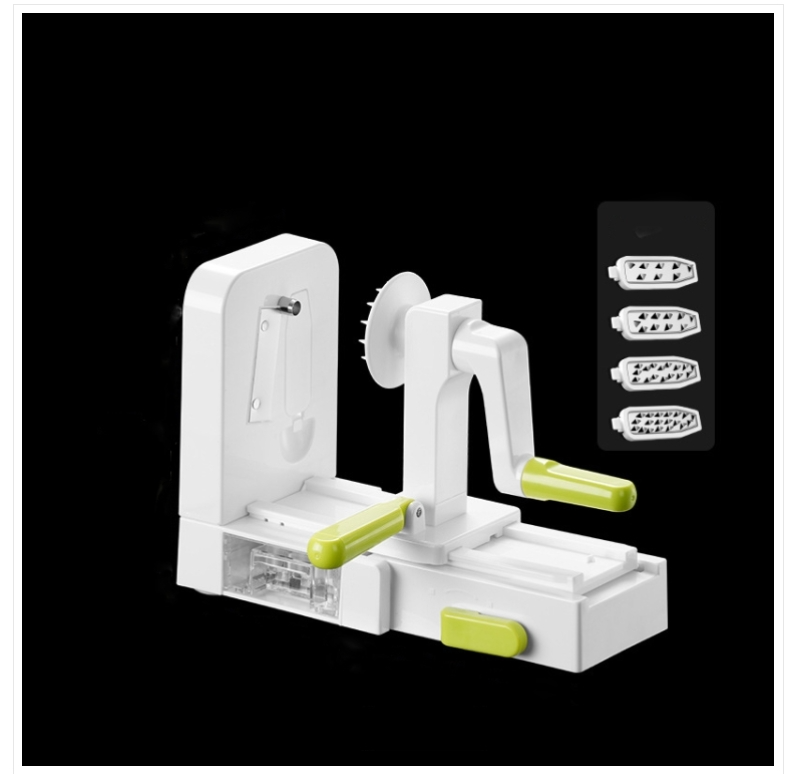 Roll ShredderCyclone SlicerPotato Tart SlicerPlastic Hand Crank ChopperScrubberFrench Fry Maker