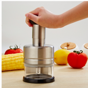 Stainless Steel Vegetable Cutter Onion Maker Garlic Press Kitchen Gadgets