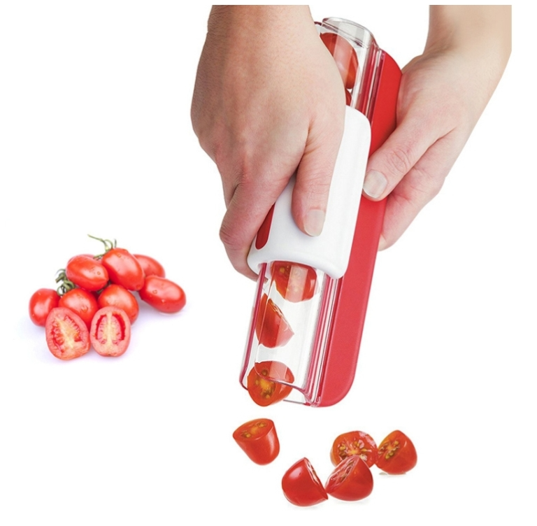Vegetable cucumber slicer carrot slicer cutter/small tomato fruit slicer cherry slicer