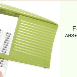 Multi-functional household kitchen chopper vegetable potato peeler (Colour: Green)