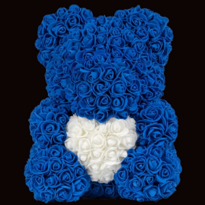 Love Heart Rose Bear