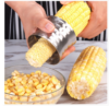 Round 304 stainless steel household corn peeler