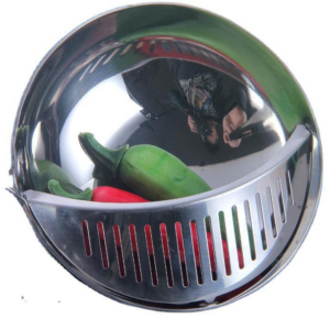 Multi-function Dual Purpose Long Handle Stainless Steel Colander Hot Pot Soup Spoon, Size: 32 x 9cm