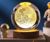 3D Planet Crystal Ball（With LED Light Base）