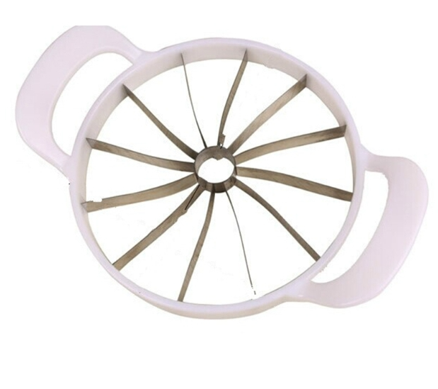 Stainless Steel Fruit Cutter Slicer Kitchen Gadget Tools, Random Color Delivery