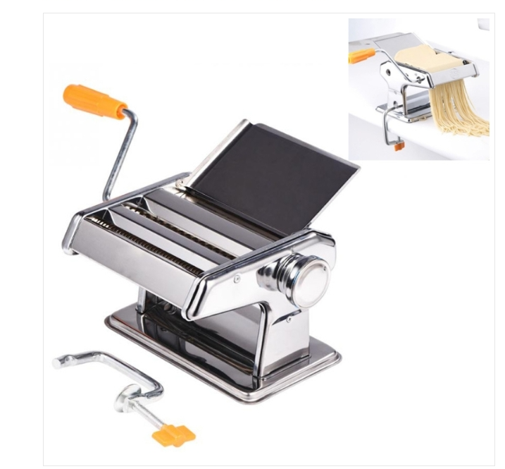 Home stainless steel pasta making machine manual pasta machine spaghetti hand cutter/QF150 home kitchen split stainless steel manual pasta press pasta