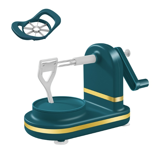 Hand Crank Fruit Peeler Apple Divider Dicer