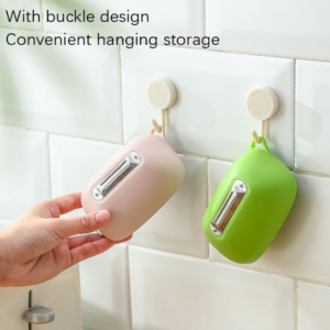 3 PCS Storage Peel Cutting Knife Scraper With Storage Box