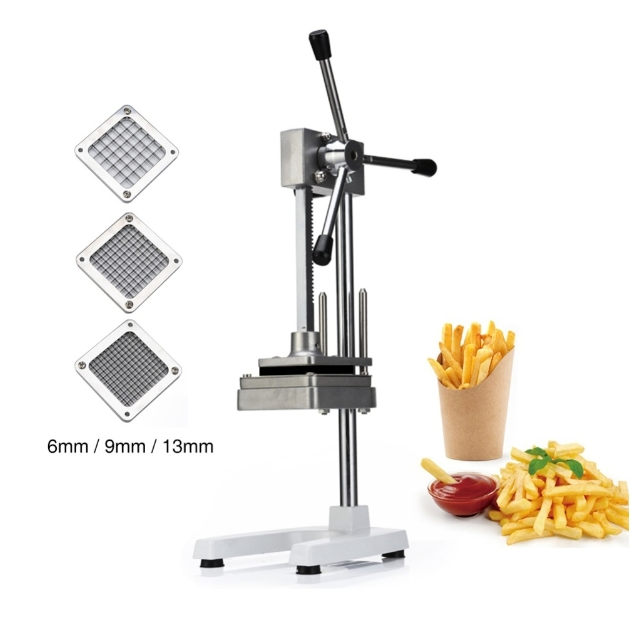 Manual Cut French Fries Machine Potato Cutter Chips Blades Fruit Vegetable Making Machine