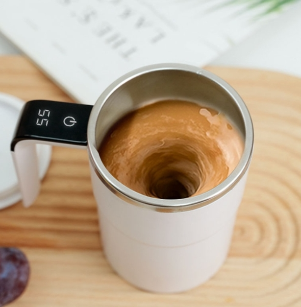 JB-01 Intelligent Temperature Measuring Magnetic LCD Digital Display Automatic Mixing Cup