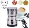 Multifunctional Coffee Grinder Stainless Steel Electric Bean Mill Chinese Medicine Grinder US Standard
