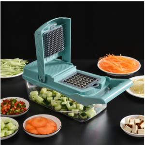 Kitchen Vegetable Cutter Double Panel Multifunctional Diced Vegetable Cutter