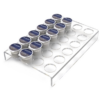 YX038 Acrylic 24 Holes Coffee Capsule Storage Display Stand