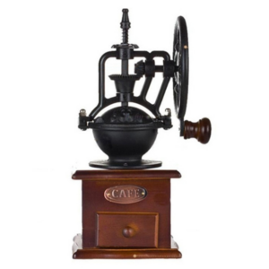 Manual Coffee Grinder Antique Cast Iron Hand Crank Coffee Machine