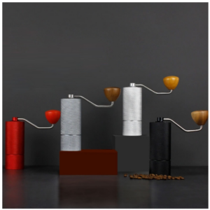 CNC Stainless Steel Hand Crank Coffee Bean Grinder