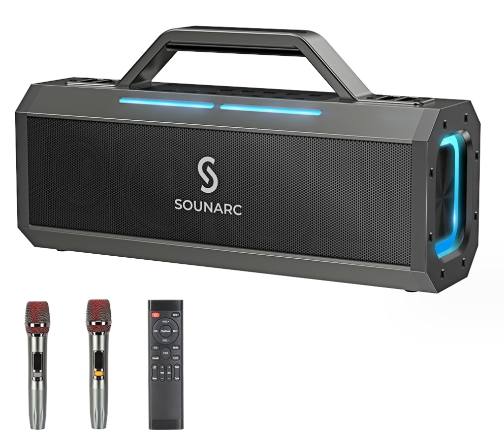 Soundarc K1 Portable Karaoke Party Bluetooth Speaker Karaoke Square Dance 150W High Power Big Volume