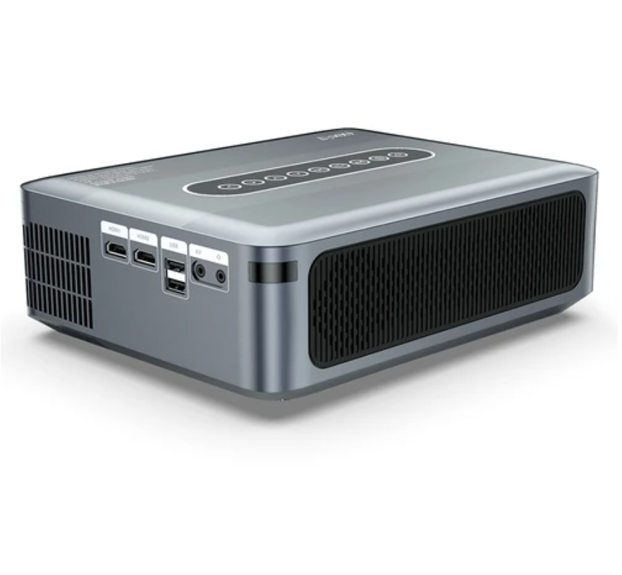 XNANO X1 Android 9.0 LCD Projector, 1080P Native Output, 12000LM, Dolby Audio, AC WiFi Bluetooth, HDR 10+, Keystone Correction, 8K Decoding, 2GB/16GB,