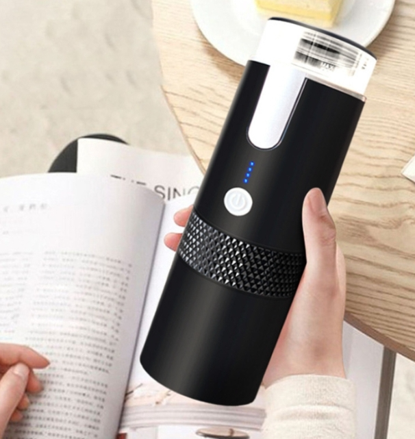 Fully Automatic Portable Wireless Coffee Machine(Black)