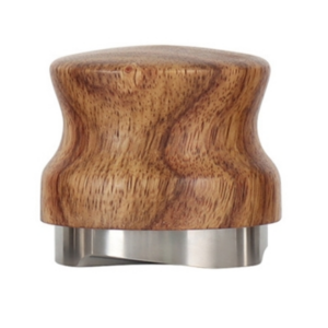 Pear Wood Stainless Steel Coffee Compressor