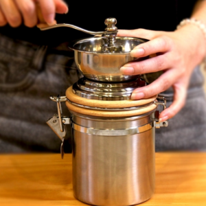 Household Stainless Steel Hand Crank Coffee Bean Grinder