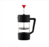 Home Hand Brewed Coffee French Press Filter Pot Glass Tea Brewer
