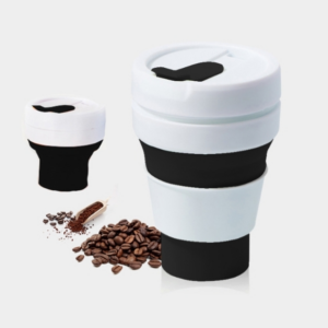 Portable Travel Coffee Mug Collapsible Silicone Coffee Mug Outdoor Travel Coffee Mug