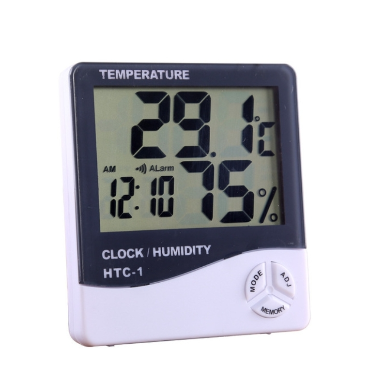 Indoor Outdoor Humidity Meter Digital Thermometer Hygrometer Electronic LCD Weather Station