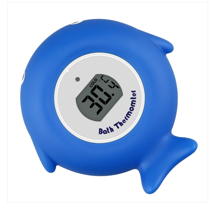 Little Fish Baby Bath Electronic Thermometer Bathtub Pool Water Thermometer2