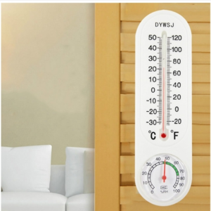 Home indoor wall-mounted high-precision dry and wet digital thermometer