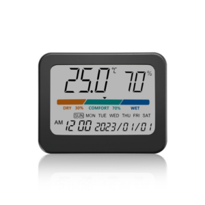 Indoor Temperature And Humidity Monitor Thermometer Hygrometer With Perpetual Calendar