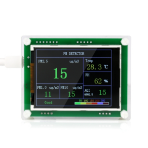 PMS5003 Car PM2.5 Detector Tester Meter Air Quality Monitor Home Car Office Outdoors Gas Thermometer Analysis