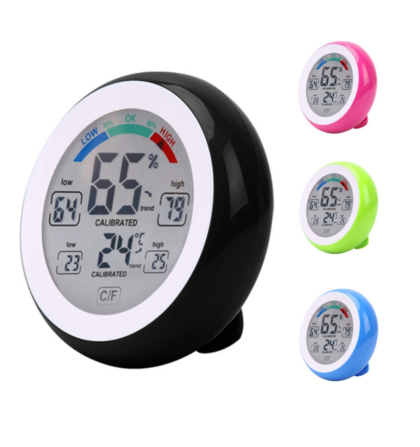 TS-S93 Multifunctional Digital Thermometer Hygrometer Temperature Humidity Meter