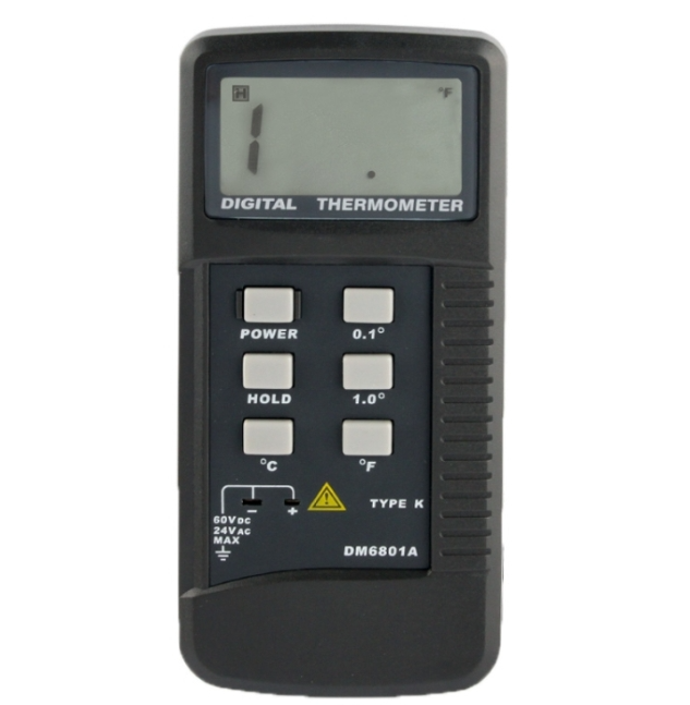 Digital Thermometer with Two K-Type Sensors