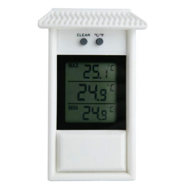 Eaves Shape Outdoor Garden Refrigerator Waterproof Thermometer