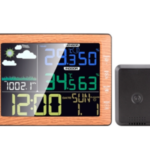 Multifunctional Wireless Colorful Screen Weather Clock Indoor And Outdoor Thermohygrometer