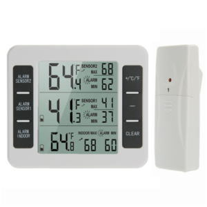 SN010 Wireless Indoor Outdoor High-Precision Thermometer Electronic Refrigerator Thermometers(One to One)