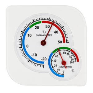 A7 Multi-functional Indoor Weather Station -20 Degree C – 50 Degree C Humidity Hygrometer Thermometer Home Temperature Meter, Random Color Delivery
