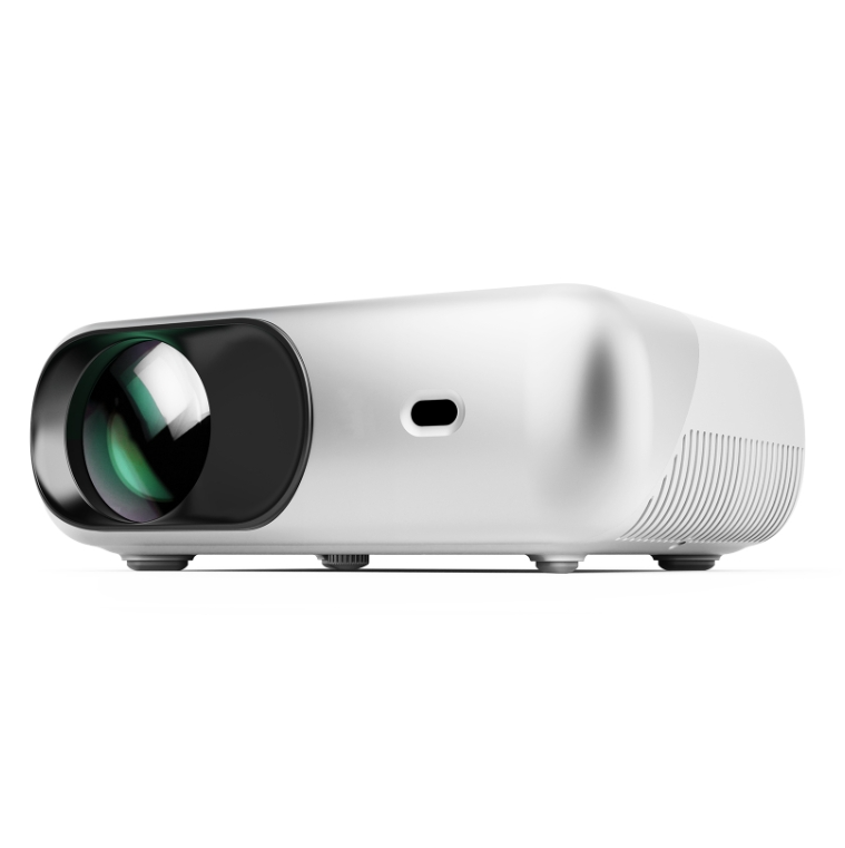 D1000 1920x1080P 320ANSI Lumens Portable Mini LCD LED Smart Projector, Screen Mirroring